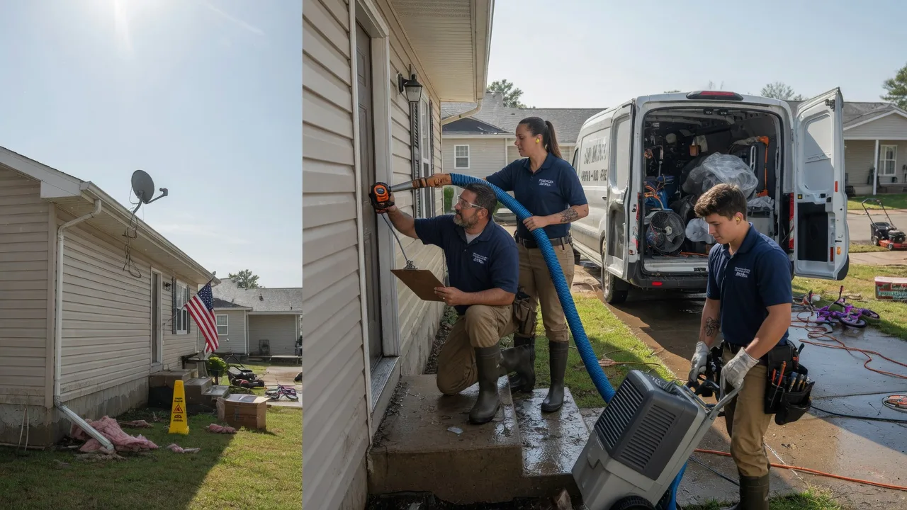 Ceiling Water Damage Restoration in Edmore, MI near me